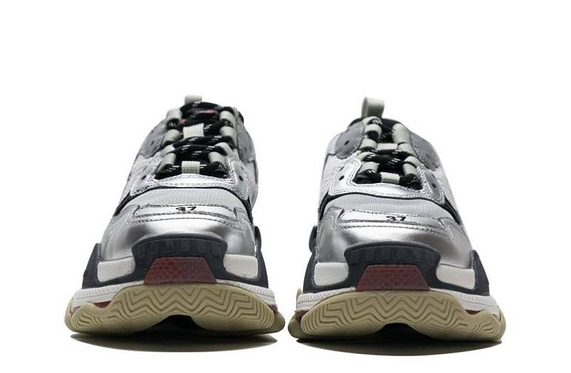 Balenciaga Triple S &Quot;Grey Silver&Quot;