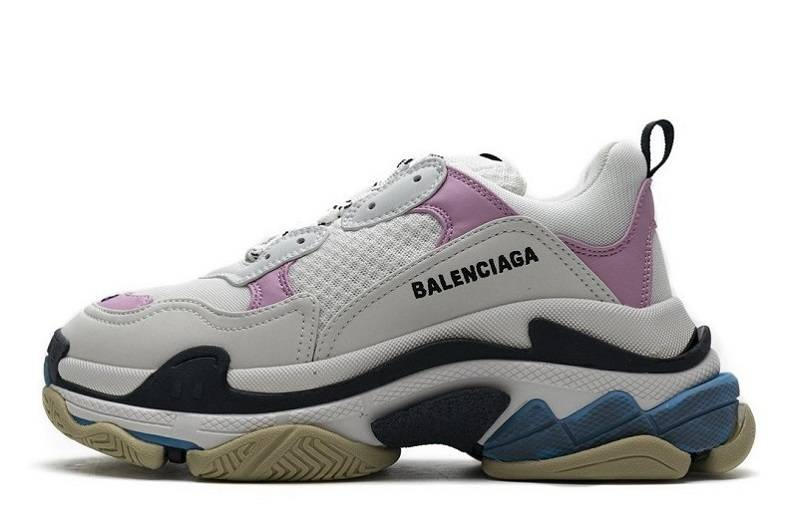 Balenciaga Triple S &Quot;Blue Pink&Quot;