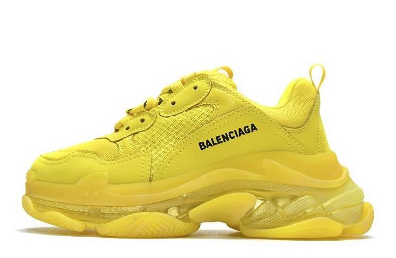 Balenciaga Triple S mit transparenter Sohle „YelL Off-White“