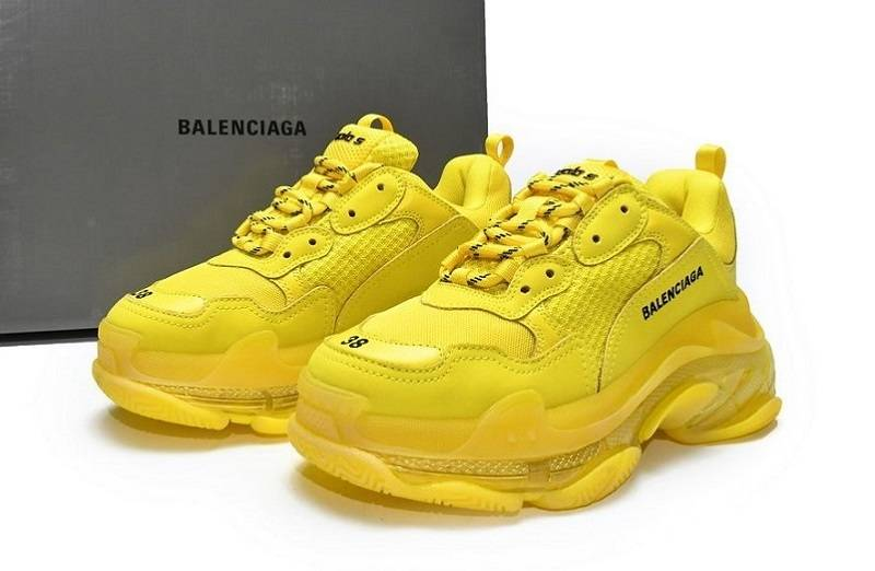 Balenciaga Triple S Clear Sole “Yell Off-White”