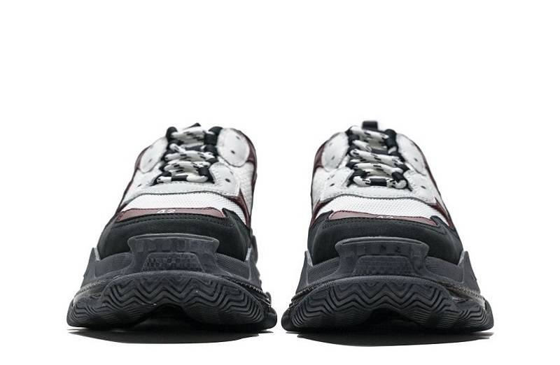 Balenciaga Triple S Clear Sole &Quot;Black Broff-Whiten Red&Quot;