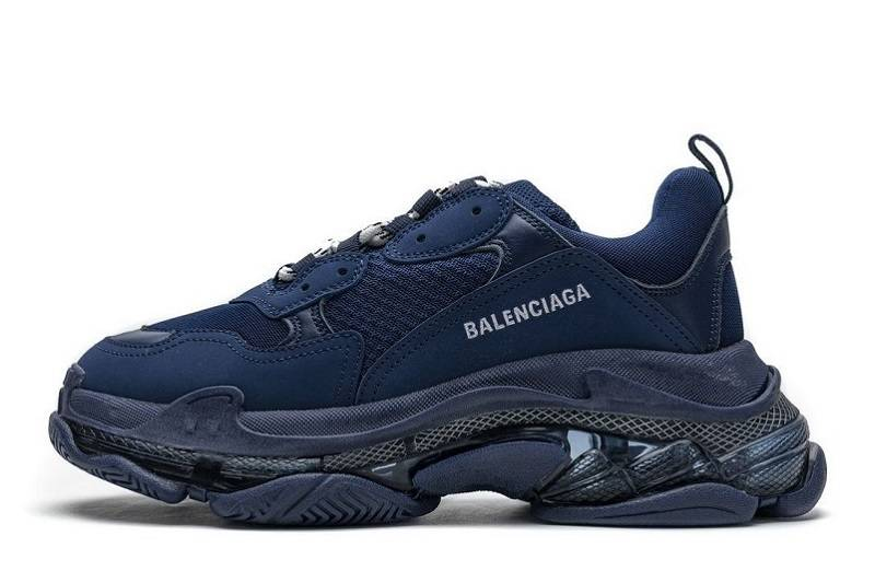 Balenciaga Triple S Clear Sole „Dunkelblau“