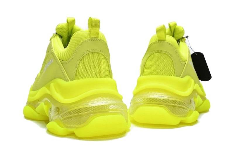 Balenciaga Triple S Clear Sole “Fluo”