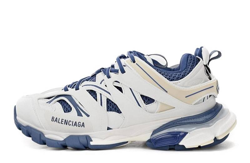 Balenciaga Track Sneaker &Quot;White Blue&Quot;