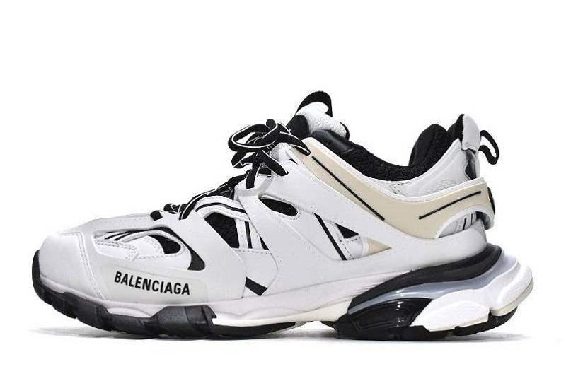 Balenciaga Tess S. „Schwarz Weiß Gelb Off-White“