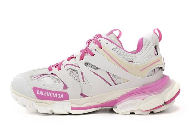 Zapatillas deportivas Balenciaga Track "blanco rosa flúor"