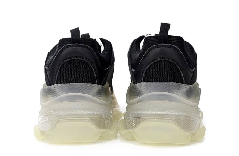 Balenciaga Triple S Clear Sole &Quot;Black Crystal&Quot;