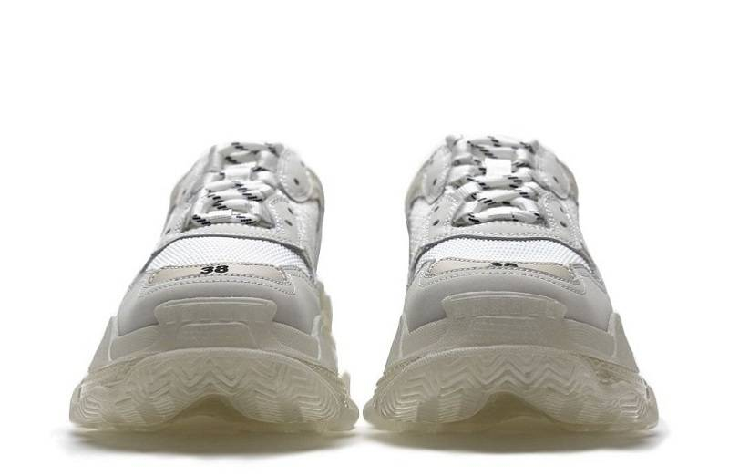 Balenciaga Triple S Clear Sole &Quot;White&Quot;