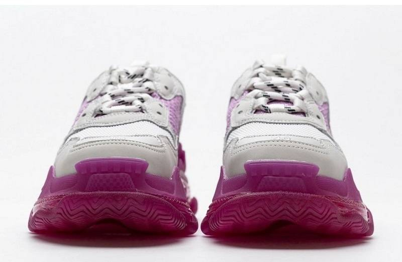 Balenciaga Triple S Clear Sole &Quot;White Pink&Quot;