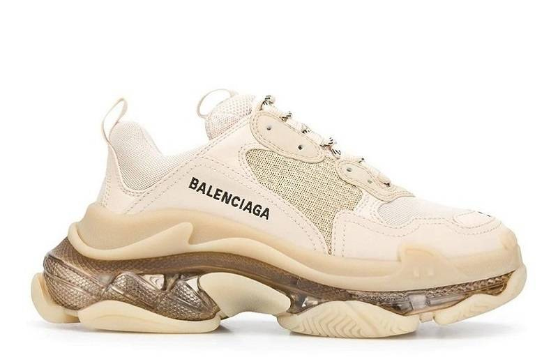 Balenciaga Triple S Clear Sole “Beige”