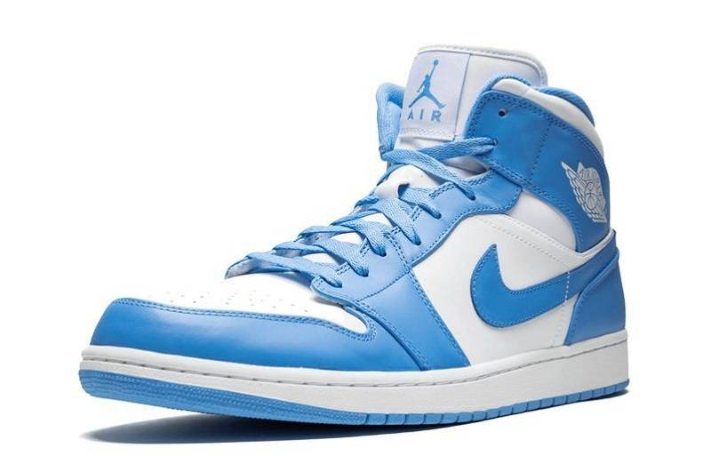 Air Jordan 1 Mid &Quot;Unc&Quot;