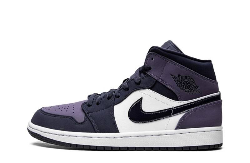 Air Jordan 1 Mid „Obsidian Sanded Purple“