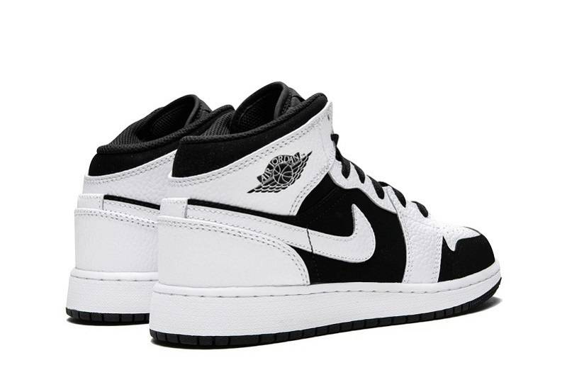 Air Jordan 1 Mid &Quot;White Black&Quot;