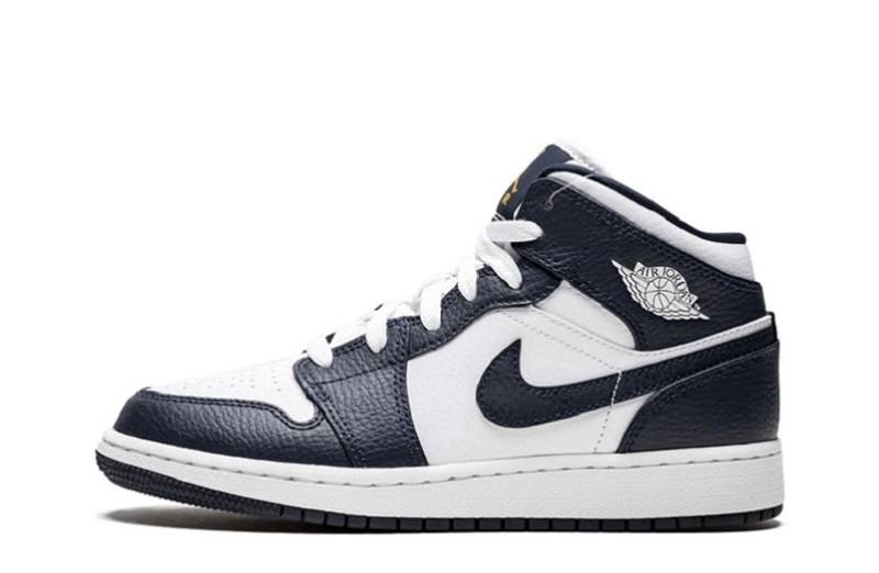 Air Jordan 1 Mid Gs &Quot;Obsidian&Quot;