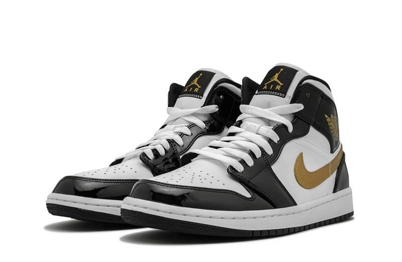 Air Jordan 1 &Quot;Black Gold&Quot; Mid