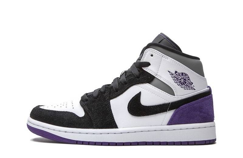 Air Jordan 1 Mid « Court Purple Suede »