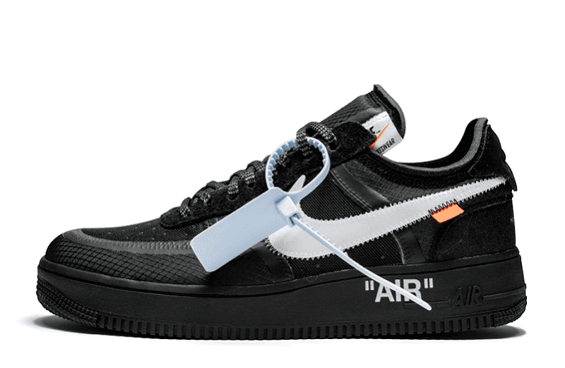 Air Force 1 L de Off-White, color negro