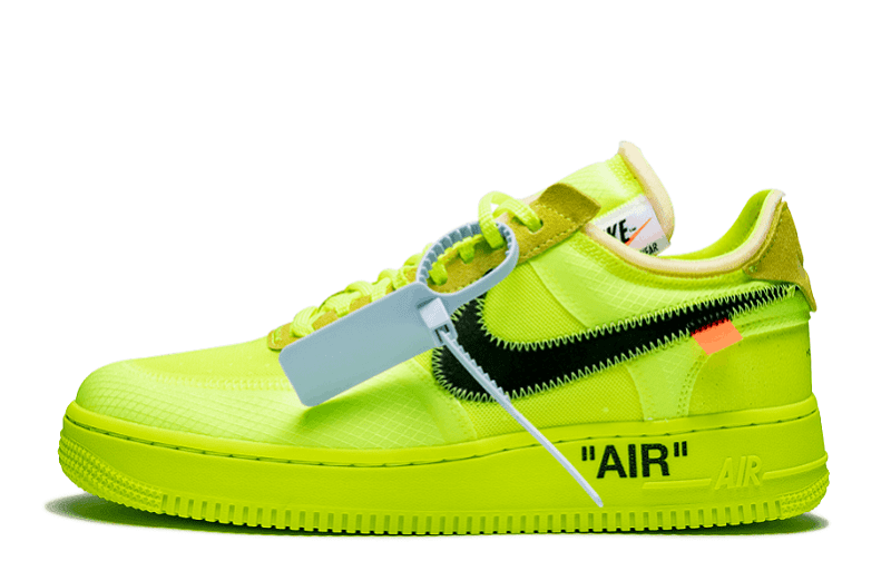 Unique Off-White Air Force Ones 1 L Off-White “Volt”