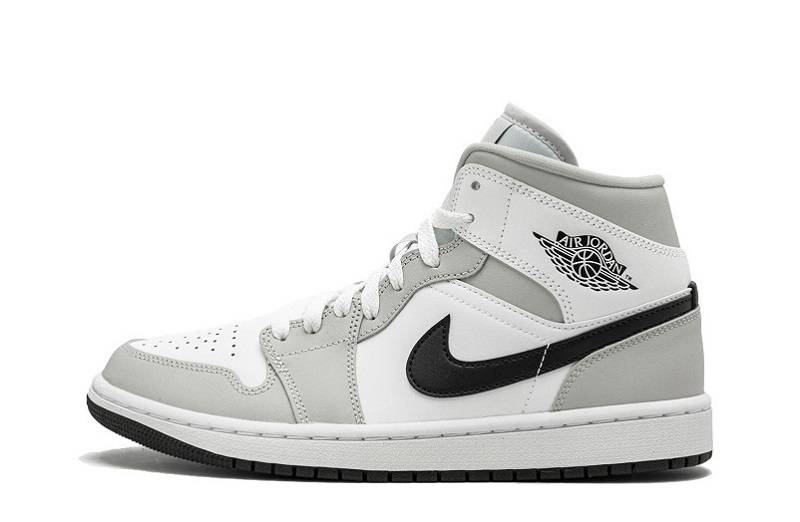 Air Jordan 1 “Cinza Fumaça Leve” Médio