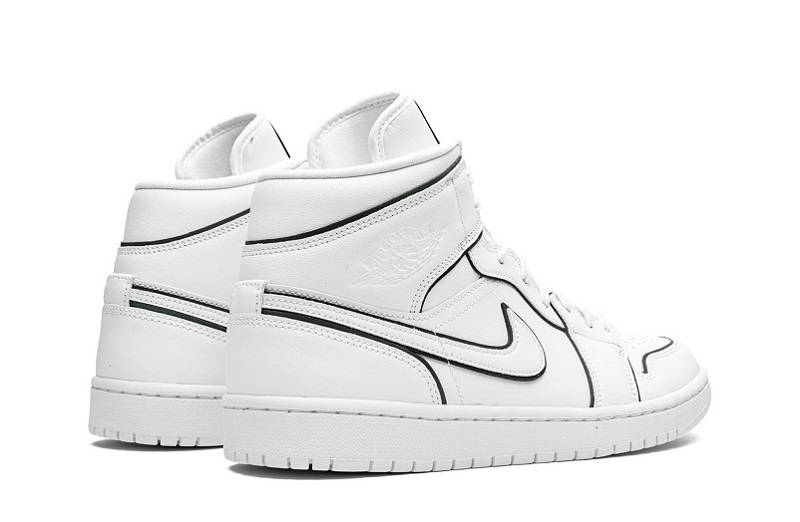 Air Jordan 1 Mid “Blanco iridiscente”