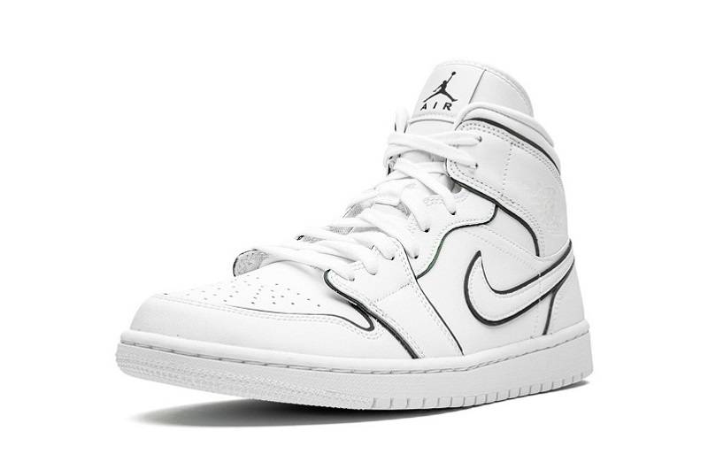 Air Jordan 1 Mid “Blanco iridiscente”