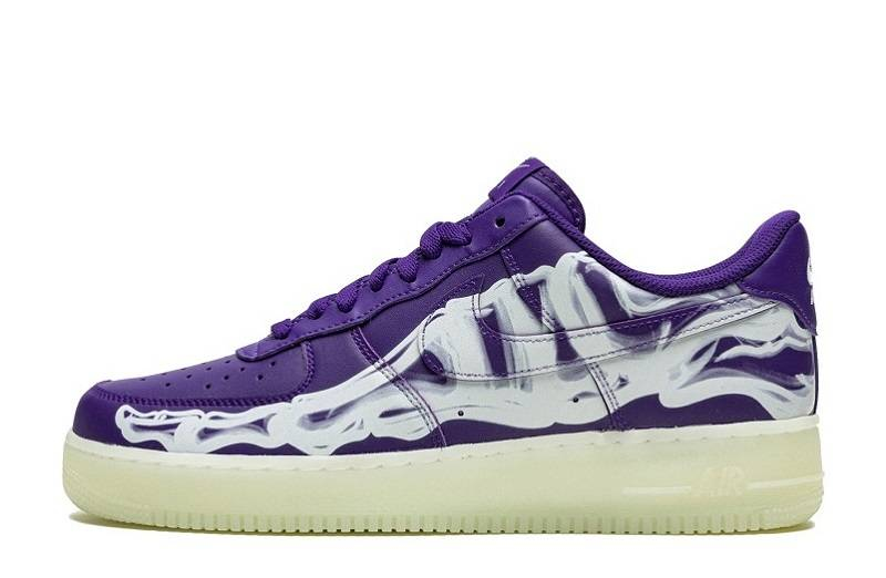 Nike Air Force 1 “Purple Skeleton”