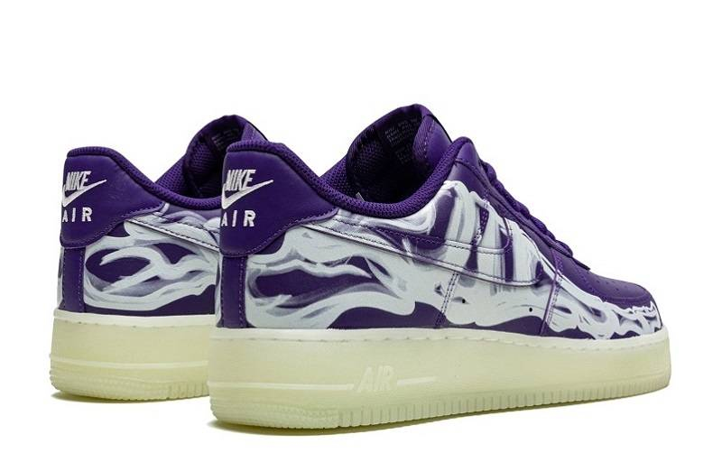 Nike Air Force 1 “Purple Skeleton”