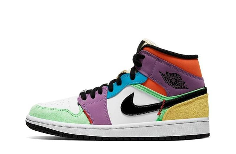 Air Jordan 1 Mid « Multicolore »