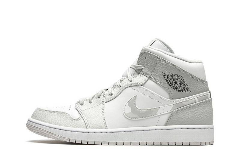 Air Jordan 1 Mid “Grey Camo”