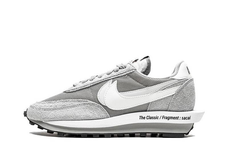 Fragment x Sacai x Nike LDWaffle „Light Smoke Grey”