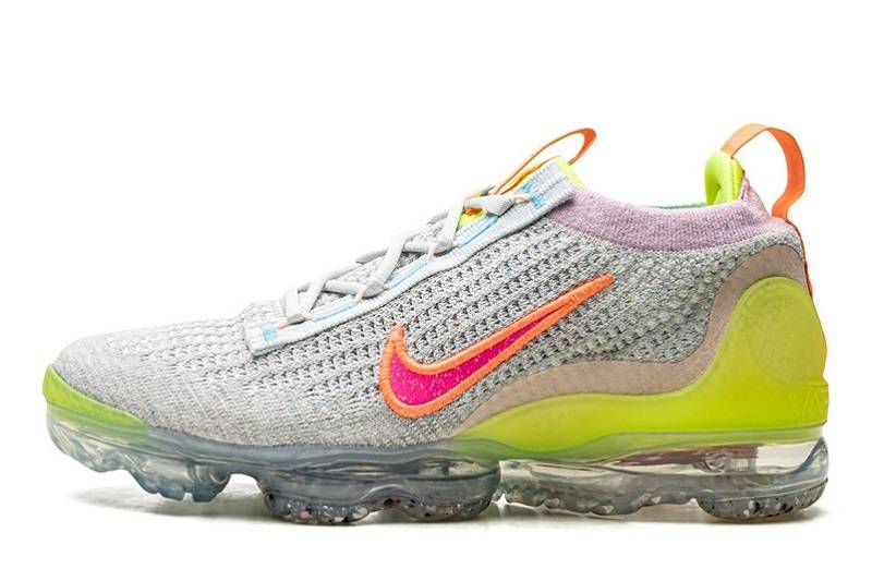 Nike VaporMax 2021 "Gris/Rojo/Verde"