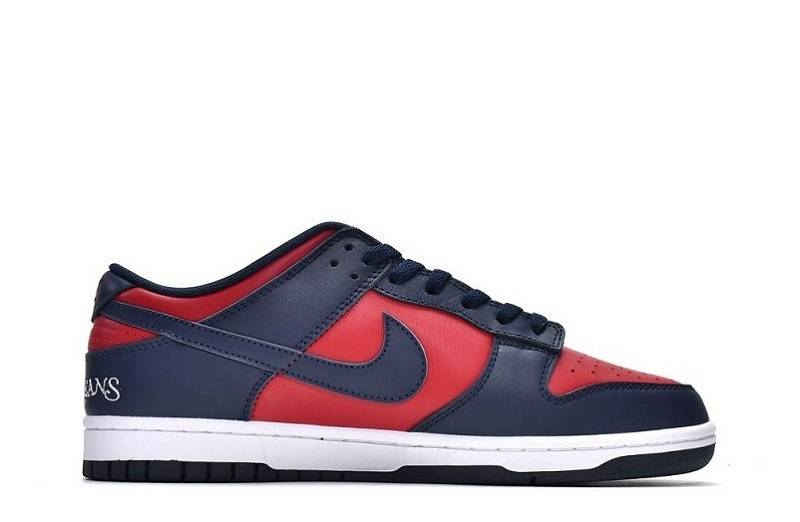 Sb Nike Dunks L Off-White &Quot;Blue Red&Quot;