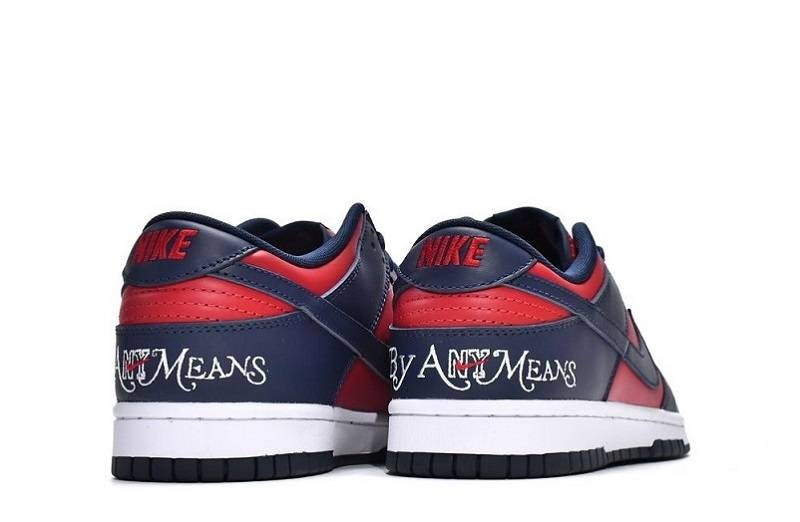 Sb Nike Dunks L Off-White &Quot;Blue Red&Quot;