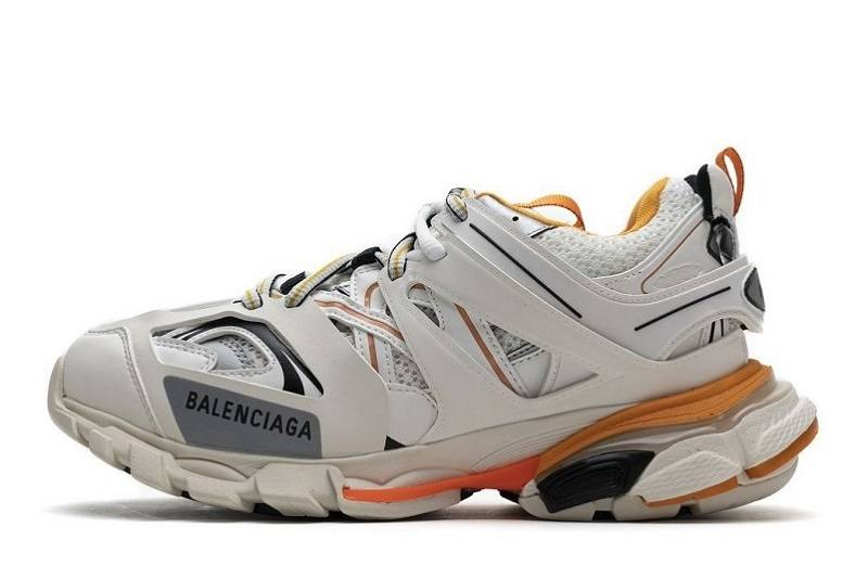 Balenciaga Tess S. Led &Quot;White Orange&Quot;