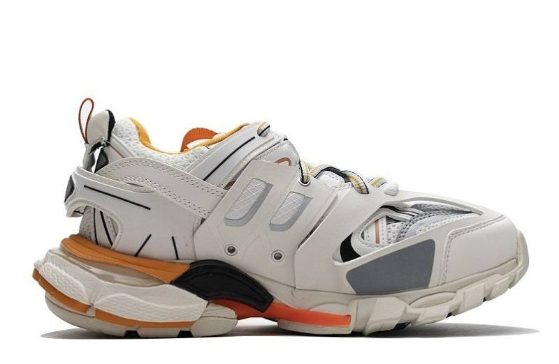 Balenciaga Tess S. Led &Quot;White Orange&Quot;