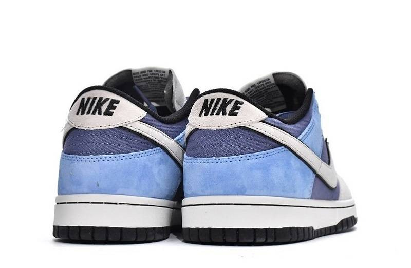 Nike Dunk Low Off-White &Quot;Blue/Black&Quot;