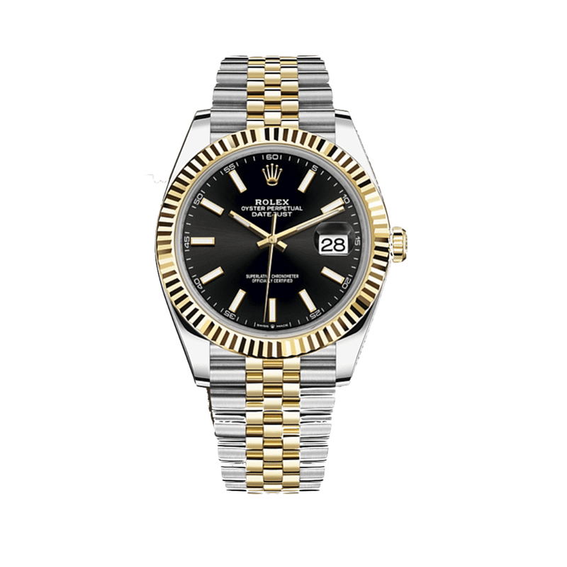 Datejust Two Tone Black Dial