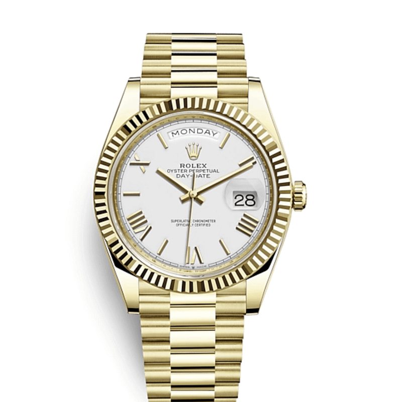 Day -Date Gold - White Dial