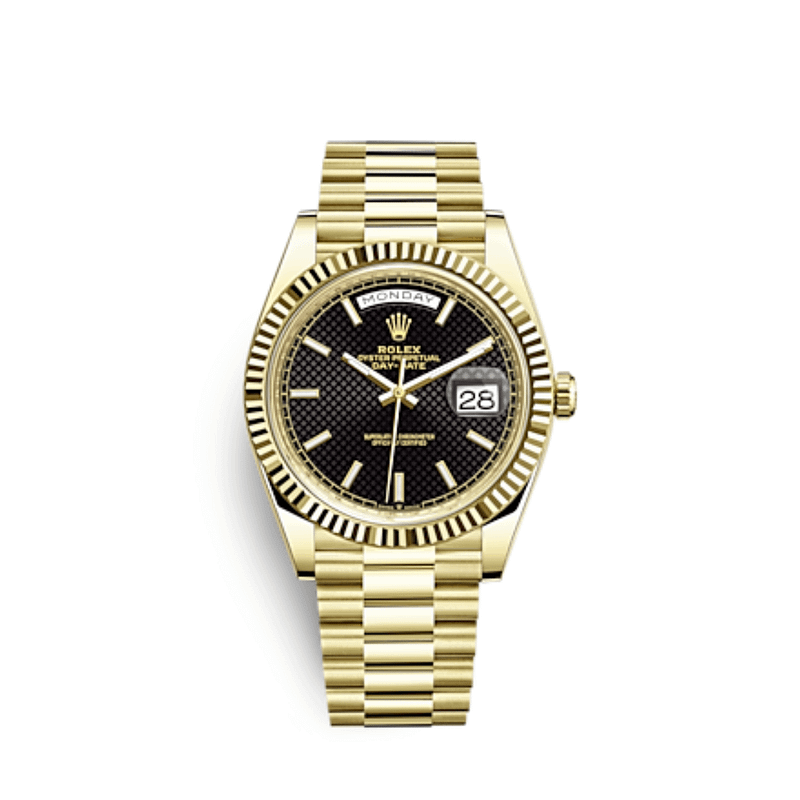 Day-Date Gold-Black Dial