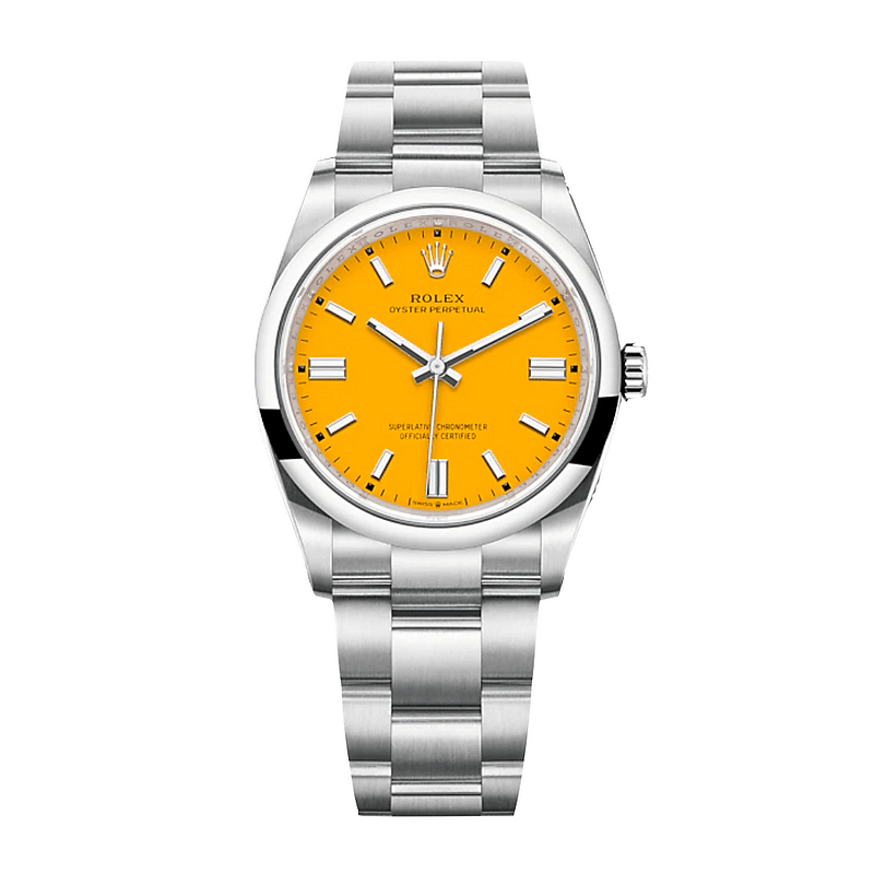 Oyster Perpetual Yellow Dial