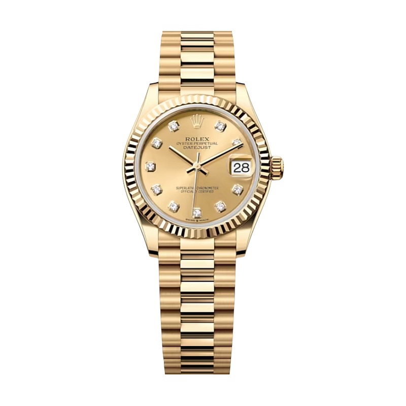 Datejust 31 Gold - Gold Dial