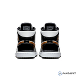 Pandabuy Air Jordan 1 Mid Patent 'Black Gold'