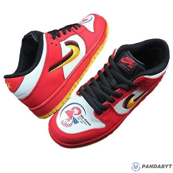Pandabuy Nike Dunk Low 25 Red White 309242-307