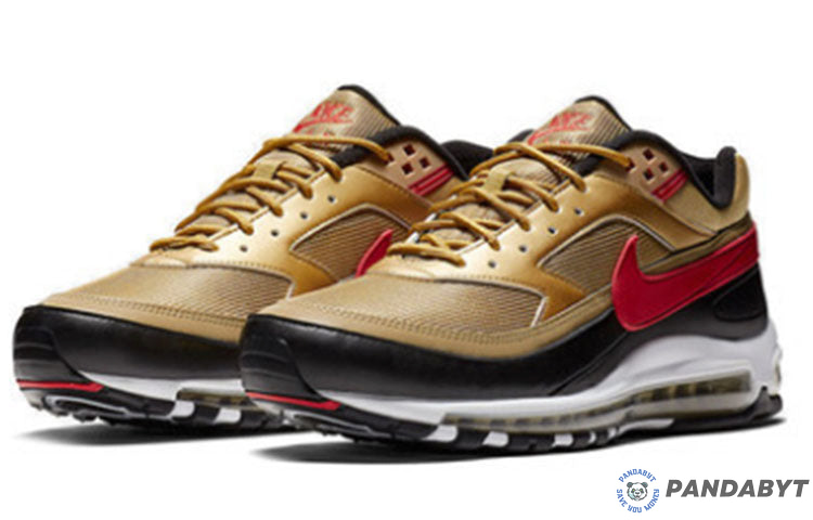 Pandabuy Nike Air Max 97/BW 'Metallic Gold Red'