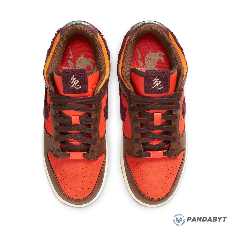 Pandabuy Nike Dunk Low 'Year of the Rabbit - Brown Orange'