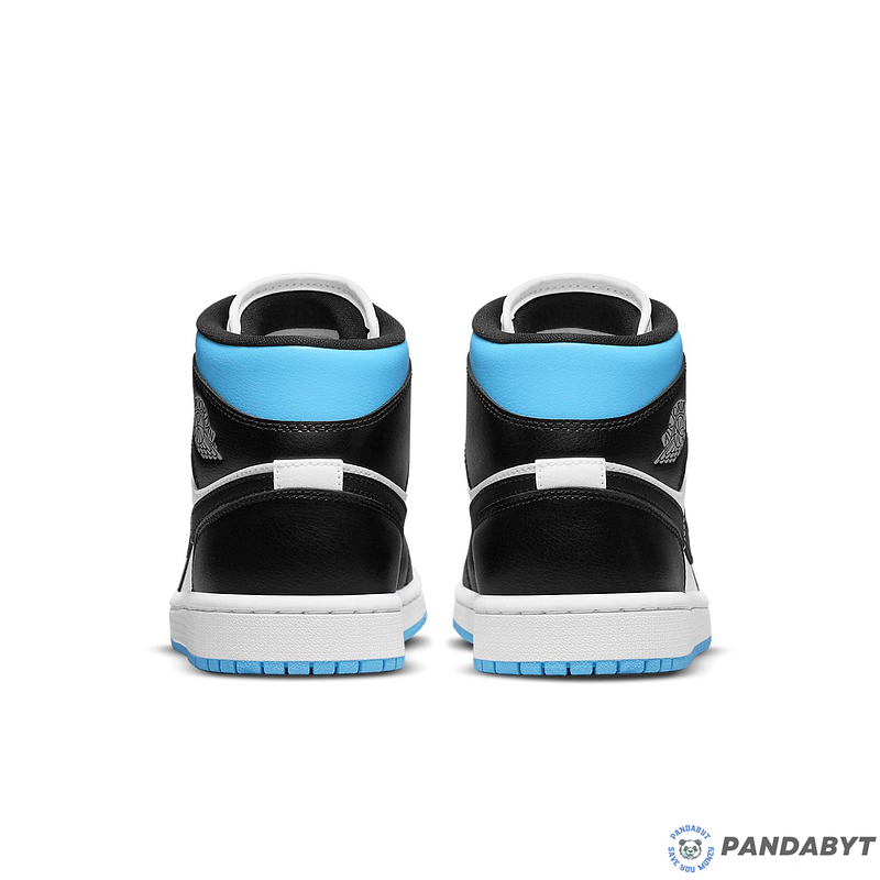 Pandabuy Air Jordan 1 Mid 'University Blue Black White'