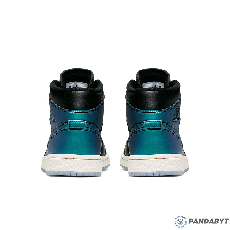 Pandabuy Air Jordan 1 Mid 'Metallic Turquoise'