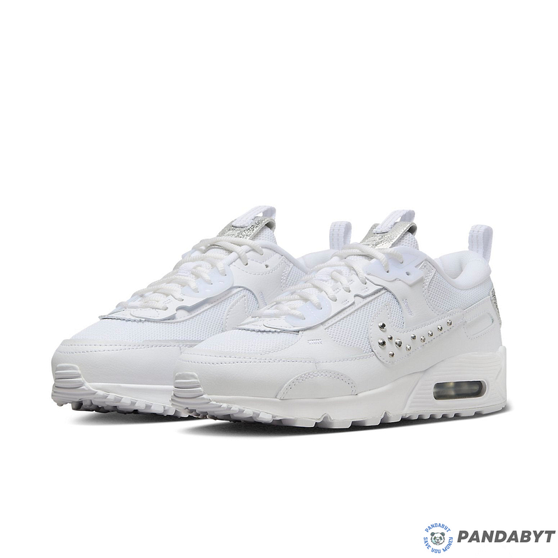 Pandabuy Nike Air Max 90 'White Metallic Silver'
