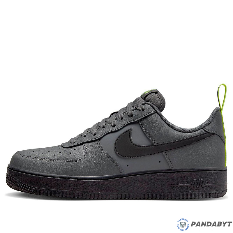 Pandabuy Nike Air Force 1 Low Grey Black Low Tops Casual Skateboarding Shoes