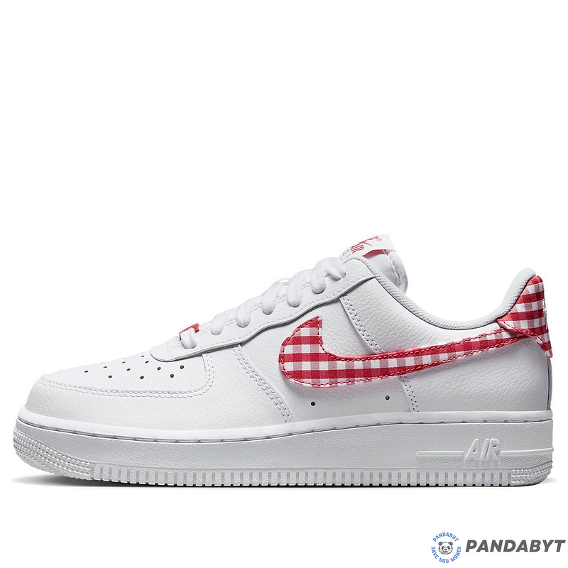 Pandabuy Air Force 1 Low '07 Essential 'Mystic Red Gingham'